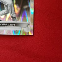 Load image into Gallery viewer, 2023 Topps Chrome Jared Walsh Black &amp; White Raywave LA Angels SHIPPED &amp; INSURED
