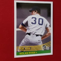 Load image into Gallery viewer, 2018 Donruss Nolan Ryan #256 N.Y. Mets HOF SHIPPING INCLUDED
