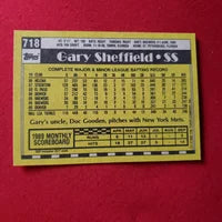 Load image into Gallery viewer, 1990 Topps Gary Sheffield RC #718 Milwaukee Brewers SHIPPED AND INSURED
