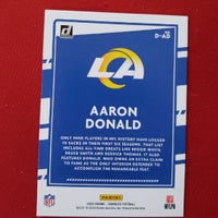 Load image into Gallery viewer, 2020 Donruss Aaron Donald Dominators #D-AD L.A. Rams Pitt SHIPPING IS INCLUDED
