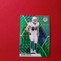Load image into Gallery viewer, 2020 Mosiac Jason Taylor #126 Miami Dolphins/Hurricanes SHIPPING IS INCLUDED
