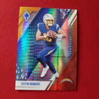 Load image into Gallery viewer, 2021 Phoenix Justin Herbert #70 FireBurst L.A. Chargers SHIPPING IS INCLUDED
