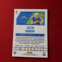 Load image into Gallery viewer, 2021 Phoenix Justin Herbert #70 FireBurst L.A. Chargers SHIPPING IS INCLUDED
