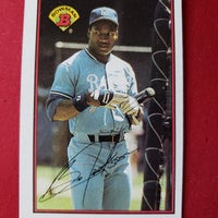 Load image into Gallery viewer, 1989 Bowman  Bo Jackson #126 Kansas City Royals HOF SHIPPING IS INCLUDED
