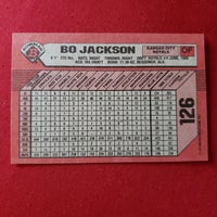 Load image into Gallery viewer, 1989 Bowman  Bo Jackson #126 Kansas City Royals HOF SHIPPING IS INCLUDED
