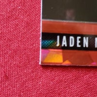 Load image into Gallery viewer, 2020 Panini Prizm Jaden Mcdaniels red ice prizm Washington Huskies/Timberwolves SHIPPED AND INSURED
