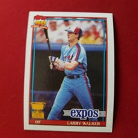 Load image into Gallery viewer, 1991 Topps 40th Larry walker RC #339 Expos HOF SHIPPING IS INCLUDED
