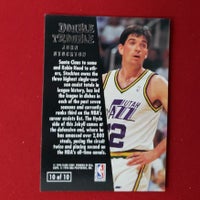 Load image into Gallery viewer, 1994 Fleer Ultra John Stockton Double Trouble Utah Jazz HOF SHIPPING IS INCLUDED
