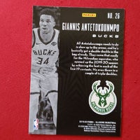 Load image into Gallery viewer, 2020 Illusions Giannis Antokounmpo #26 Emerald Milwaukee Bucks SHIPPING IS INCLUDED
