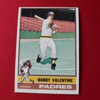 Load image into Gallery viewer, 1976 Topps Bobby Valentine #366 Padres SHIPPING ALWAYS INCLUDED
