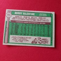 Load image into Gallery viewer, 1976 Topps Bobby Valentine #366 Padres SHIPPING ALWAYS INCLUDED
