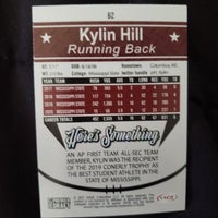 Load image into Gallery viewer, 2021 Premier Draft Kylin Hill #62 Green Bay Packers Mississippi St Bulldogs SHIPPING IS INCLUDED
