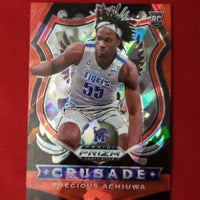 2020 Prizm Crusade Precious Achiuwa Red Cracked Ice Prizm RC #88 Memphis Tigers Toronto Raptors SHIPPING INCLUDED