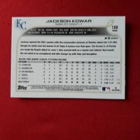 Load image into Gallery viewer, 2022 Topps Chrome Jackson Kowar RC #188 Kansas City Royals SHIPPED AND INSURED

