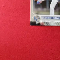 Load image into Gallery viewer, 2022 Topps Chrome Jackson Kowar RC #188 Kansas City Royals SHIPPED AND INSURED
