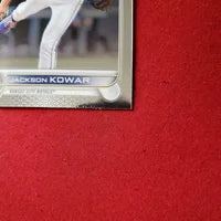 Load image into Gallery viewer, 2022 Topps Chrome Jackson Kowar RC #188 Kansas City Royals SHIPPED AND INSURED
