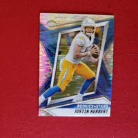 Load image into Gallery viewer, 2021 Rookies &amp; Stars Justin Herbert Disco Prizm #75 LA Chargers SHIPPING IS INCLUDED
