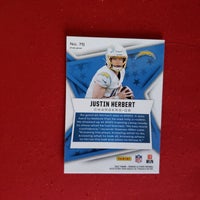 Load image into Gallery viewer, 2021 Rookies &amp; Stars Justin Herbert Disco Prizm #75 LA Chargers SHIPPING IS INCLUDED
