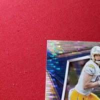 Load image into Gallery viewer, 2021 Rookies &amp; Stars Justin Herbert Disco Prizm #75 LA Chargers SHIPPING IS INCLUDED
