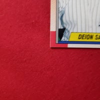 Load image into Gallery viewer, 1990 Topps Deion Sanders #61 New York Yankees SHIPPING ALWAYS INCLUDED

