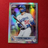 2022 Mookie Betts #100 X-Fractor Dodgers SHIPPING IS INCLUDED