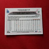 Load image into Gallery viewer, 2022 Mookie Betts #100 X-Fractor Dodgers SHIPPING IS INCLUDED
