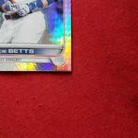 Load image into Gallery viewer, 2022 Mookie Betts #100 X-Fractor Dodgers SHIPPING IS INCLUDED
