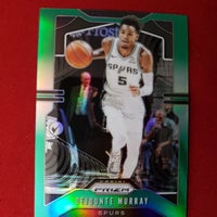 2020 Prizm Dejounte Murray Green #138 Spurs SHIPPING IS INCLUDED