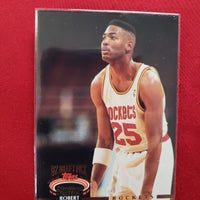 Load image into Gallery viewer, 1993 Stadium Club Robert Horry RC #223 Houston Rockets Lakers SHPPING IS INCLUDED
