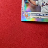 Load image into Gallery viewer, 2022 Topps Tylor Megill RC #212 New York Mets SHIPPED AND INSURED
