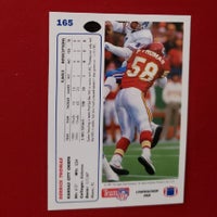 Load image into Gallery viewer, 1991 Upper Deck Derrick Thomas #165 K.C. Chiefs R of H SHIPPING IS INCLUDED

