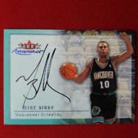 Load image into Gallery viewer, 2000 Fleer Autographics Mike Bibby Sacromento Kings SHIPPING IS INCLUDED
