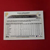 Load image into Gallery viewer, 2022 Topps Chrome Max Kranick RC #144 Pittsburgh Pirates SHIPPING INCLUDED
