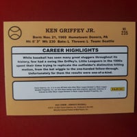 Load image into Gallery viewer, 2021 Donruss Ken Griffey Jr. #235 Career Highlights SHIPPING IS INCLUDED
