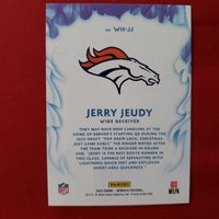 Load image into Gallery viewer, 2020 Donruss Jerry Jeudy White Hot Rookies Alabama Crimson Tide Denver Broncos SHIPPING INCLUDED
