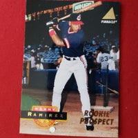 Load image into Gallery viewer, 1994 Pinnacle Manny Ramirez RC #244 Boston Red Sox HOF SHIPPING INCLUDED
