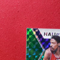 Load image into Gallery viewer, 2020 Mosiac Julius Erving #288 Green Prizm 76ers HOF SHIPPING IS INCLUDED

