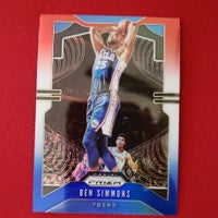 Load image into Gallery viewer, 2020 Prizm Ben Simmons Red White Blue #198 LSU Tigers/Nets SHIPPING IS INCLUDED
