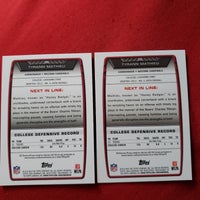 Load image into Gallery viewer, Tyrann Mathieu Bowman RC Lot (2 Cards) LSU Tigers SHIPPED AND IN-HOUSE INSURED
