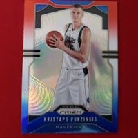 2019 Prizm Kristaps Porzingis Red, White and Blue Prizm #76 Dallas Mavericks SHIPPING INCLUDED