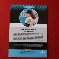 Load image into Gallery viewer, 2021 Donruss Dustin May Trending Rapture Parallel SHIPPED &amp; IN-HOUSE INSURED
