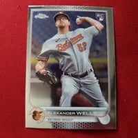Load image into Gallery viewer, 2023 Topps Chrome Alexander Wells RC #49 Baltimore Orioles SHIPPING IS INCLUDED
