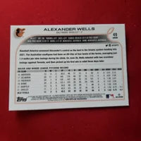 Load image into Gallery viewer, 2023 Topps Chrome Alexander Wells RC #49 Baltimore Orioles SHIPPING IS INCLUDED
