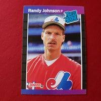 Load image into Gallery viewer, 1989 Donruss Randy Johnson Rated Rookie #42 Expos HOF SHIPPING IS INCLUDED
