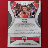 Load image into Gallery viewer, 2020 Prizm Scottie Pippen #10 Silver Prizm Chicago Bulls HOF SHIIPPING INCLUDED
