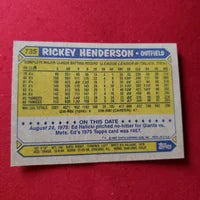 Load image into Gallery viewer, 1987 Topps Rickey Henderson #735 New York Yankees HOF SHIPPING IS INCLUDED
