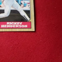 Load image into Gallery viewer, 1987 Topps Rickey Henderson #735 New York Yankees HOF SHIPPING IS INCLUDED
