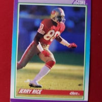 1990 Score Jerry Rice #200 San Francisco 49ers HOF SHIPPING INCLUDED
