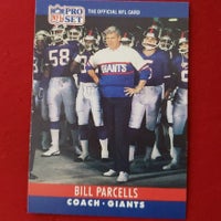 1990 Pro Set Bill Parcells #232 N.Y. Giants HOF SHIPPING INCLUDED