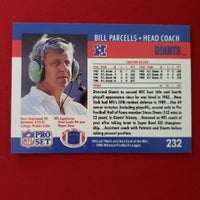 Load image into Gallery viewer, 1990 Pro Set Bill Parcells #232 N.Y. Giants HOF SHIPPING INCLUDED
